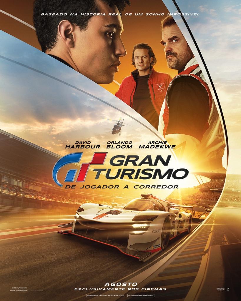 Com estreia para agosto, live action de “Gran Turismo” ganha&nbsp;pôster