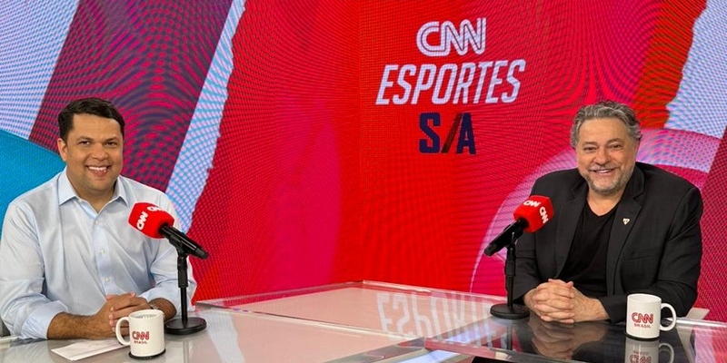 CNN Brasil exibe entrevista com o presidente do&nbsp;SPFC