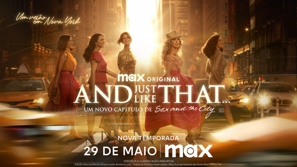 Terceira temporada de And Just Like That…, sequência de Sex and The City, chega à Max em maio